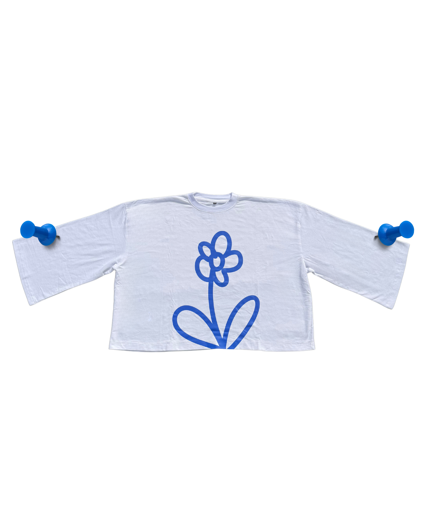 BLUE FLOWER LONG SLEEVE